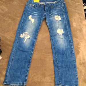 Machine vintage jeans